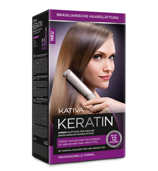 Kativa Haarglättung Keratin Xpress - black