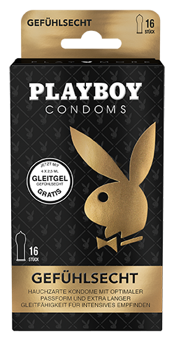Playboy Condoms Gefühlsecht 16er
