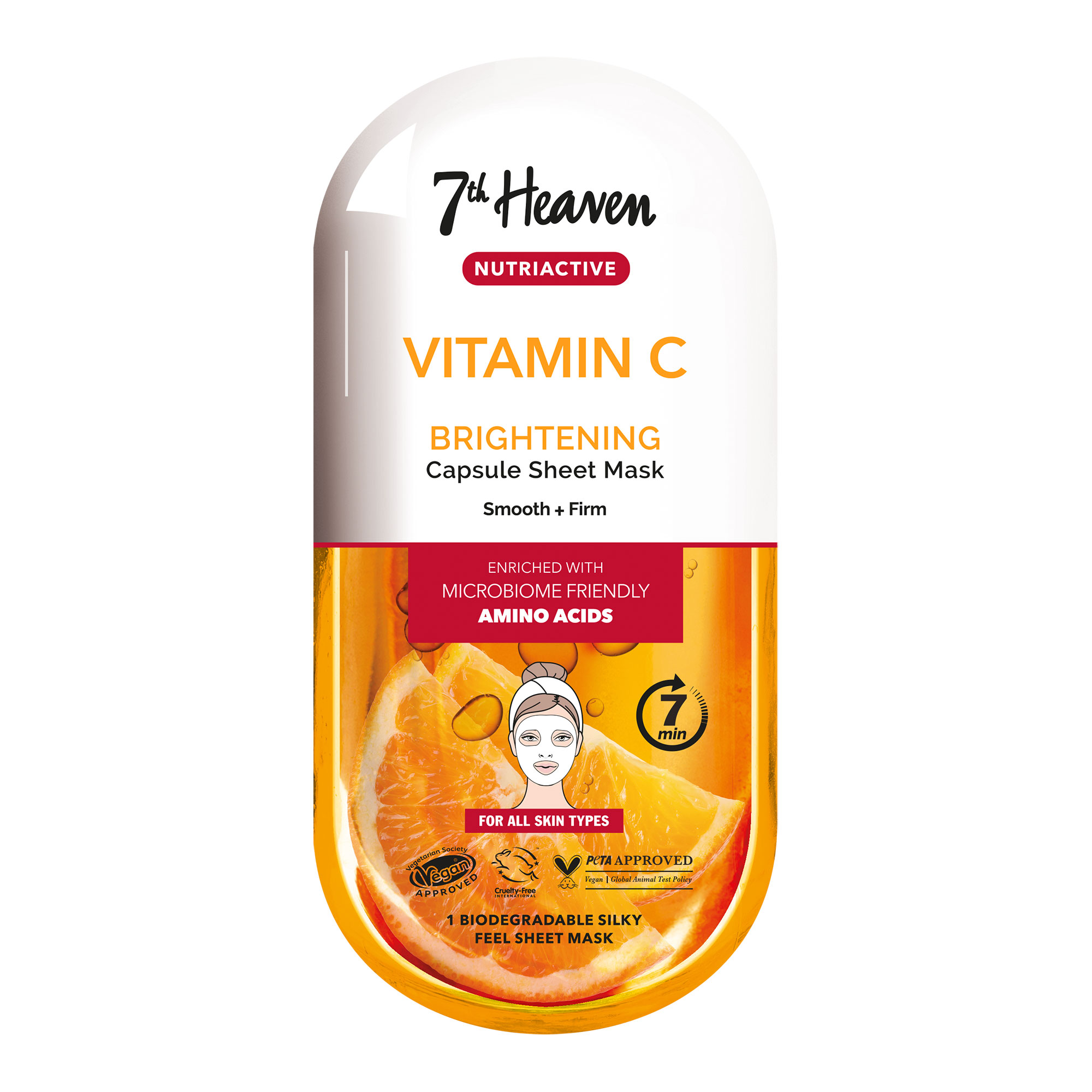 7th Heaven - Nutriskin Tuchmaske Vitamin C