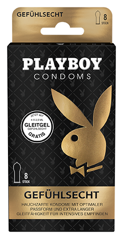 Playboy Condoms Gefühlsecht 8er